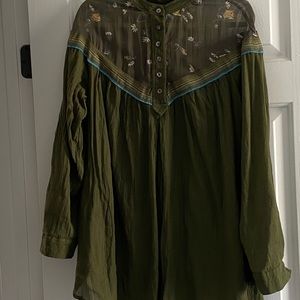 Free People Free Flowing Blouse M